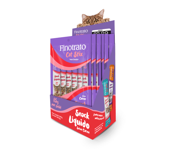 Caixa Cat Stix Carne