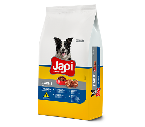 Japi Tradicional Carne Cães Adultos