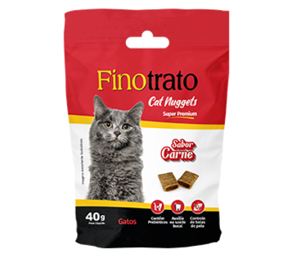 Finotrato Cat Nuggets Carne - Gatos Adultos